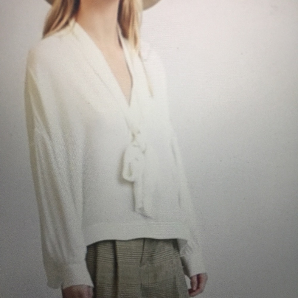 🌺Final Price🌺Polo Ralph Lauren Mulberry Silk Swing Blouse - Picture 2 of 8